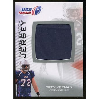2012 Upper Deck USA Football Future Swatch #FS48 Trey Keenan