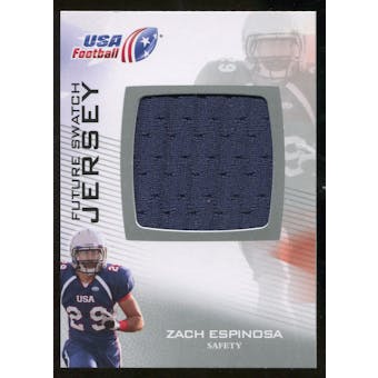 2012 Upper Deck USA Football Future Swatch #FS49 Zach Espinosa