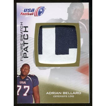 2012 Upper Deck USA Football Future Swatch Patch #FS1 Adrian Bellard