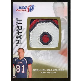 2012 Upper Deck USA Football Future Swatch Patch #FS5 Brennen Blakemore