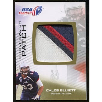 2012 Upper Deck USA Football Future Swatch Patch #FS7 Caleb Bluiett