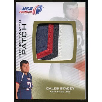2012 Upper Deck USA Football Future Swatch Patch #FS8 Caleb Stacey