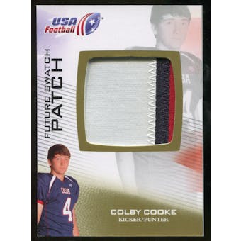 2012 Upper Deck USA Football Future Swatch Patch #FS11 Colby Cooke