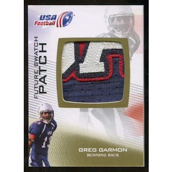 2012 Upper Deck USA Football Future Swatch Patch #FS20 Greg Garmon