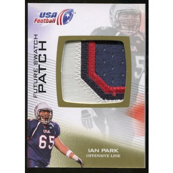 2012 Upper Deck USA Football Future Swatch Patch #FS22 Ian Park
