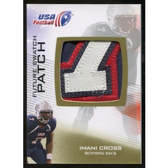 2012 Upper Deck USA Football Future Swatch Patch #FS25 Imani Cross