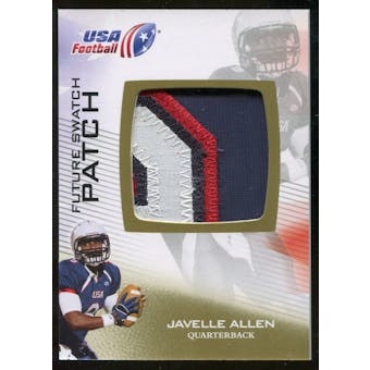 2012 Upper Deck USA Football Future Swatch Patch #FS30 Javelle Allen