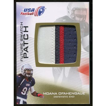 2012 Upper Deck USA Football Future Swatch Patch #FS35 Moana Ofahengaue