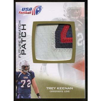 2012 Upper Deck USA Football Future Swatch Patch #FS48 Trey Keenan