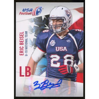 2012 Upper Deck USA Football U-19 National Team Autographs #U1914 Eric Beisel Autograph
