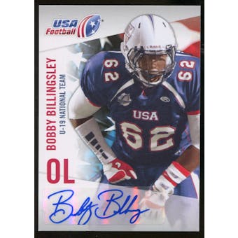 2012 Upper Deck USA Football U-19 National Team Autographs #U1928 Bobby Billingsley Autograph