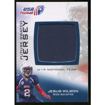 2012 Upper Deck USA Football U-19 National Team Future Swatch #U19FS4 Jesus Wilson