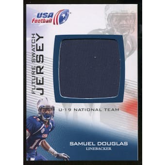 2012 Upper Deck USA Football U-19 National Team Future Swatch #U19FS7 Samuel Douglas