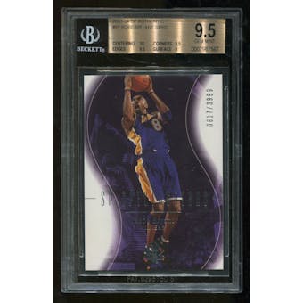 2003/04 SP Authentic #91 Kobe Bryant SP Spectaculars BGS 9.5 Gem Mint serial #0817/3999