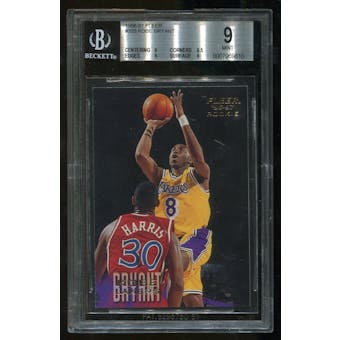 1996/97 Fleer #203 Kobe Bryant Rookie RC BGS 9 Mint