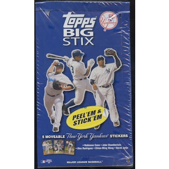2008 Topps Big Stix Baseball New York Yankees Box