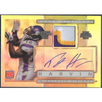 2009 Topps Platinum #ARPPH Percy Harvin Rookie Patch Auto #158/300