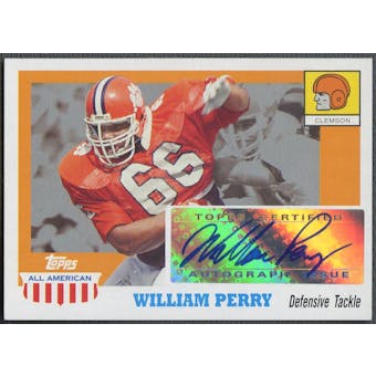 2005 Topps All American #AWP William Perry Auto