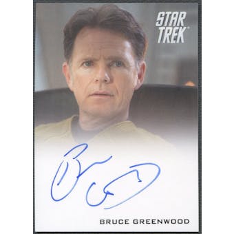 2009 Star Trek Movie #3 Bruce Greenwood Auto