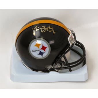 Le'Veon Bell Autographed Pittsburgh Steelers Mini Helmet (Bell Holo)