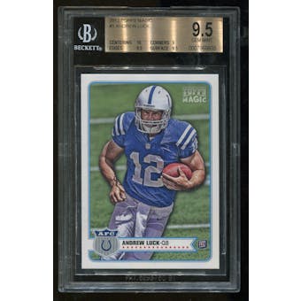 2012 Topps Magic Andrew Luck Rookie RC BGS 9.5 Gem Mint