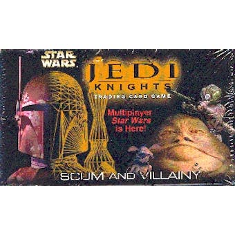Decipher Star Wars Jedi Knight Scum and Villainy Booster Box