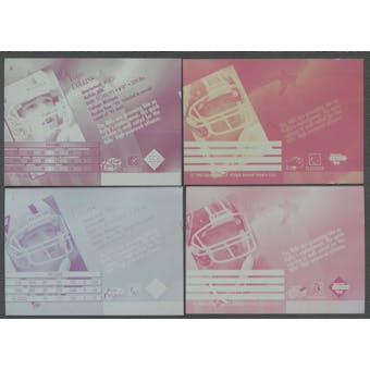 1996 Collector's Edge Todd Collins Set of 4 Printing Plate #1/1