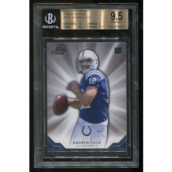 2012 Topps Prime Rookie RC Andrew Luck BGS 9.5 Gem Mint