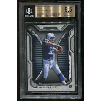 2012 Topps Strata Andrew Luck Rookie RC BGS 9.5 Gem Mint