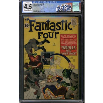 Fantastic Four #2 CGC 4.5 (OW-W) *4039464001*