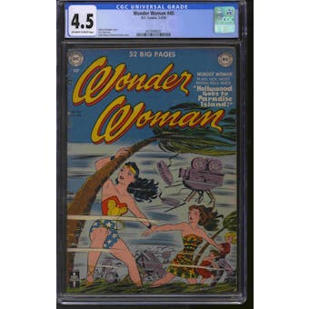 Wonder Woman #40 CGC 4.5 (OW-W) *4039488001*
