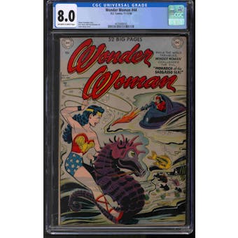Wonder Woman #44 CGC 8.0 (OW-W) *4039488005*