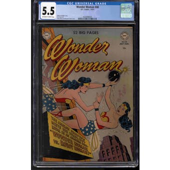 Wonder Woman #48 CGC 5.5 (OW-W) *4039488009*