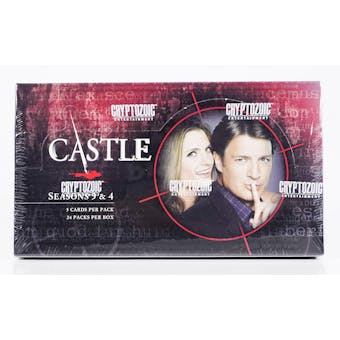Castle Seasons 3 & 4 Trading Cards Hobby Box (Cryptozoic 2014)