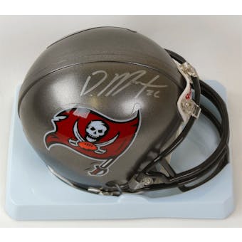 Doug Martin Autographed Tampa Bay Buccaneers Mini Helmet (Leaf Authentics)