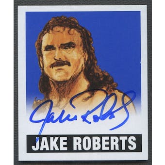 2012 Leaf Originals #JR1 Jake Roberts Blue Auto #08/25