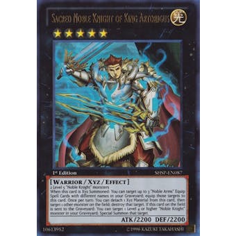 Yu-Gi-Oh Shadow Specters Single Sacred Noble Knight of King Artorigus Ultra Rare 1st Ed.