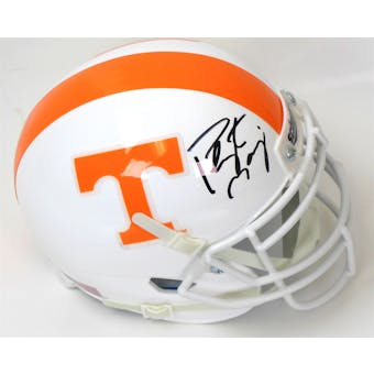 Peyton Manning Autographed University of Tennessee Vols Mini Helmet (Steiner)