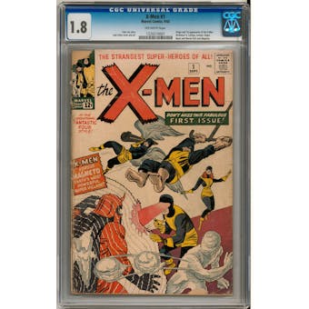 X-Men #1 CGC 1.8 (OW) *1220210001*