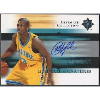 2005/06 Ultimate Collection #USCP Chris Paul Signatures Rookie Auto