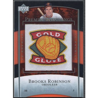 2007 Upper Deck Premier #59 Brooks Robinson Premier Stitchings Patch #20/35