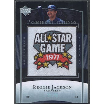 2007 Upper Deck Premier #20 Reggie Jackson Premier Stitchings Patch #21/35