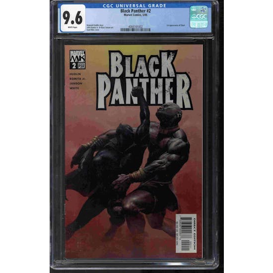Black Panther #2 CGC 9.6 (W) *4066161002*