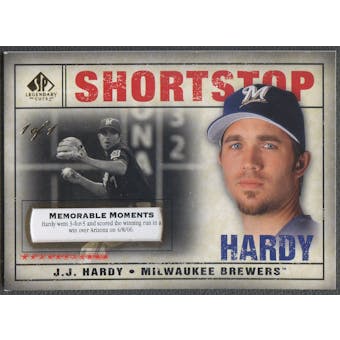 2008 SP Legendary Cuts #91 J.J. Hardy Memorable Moments #1/1