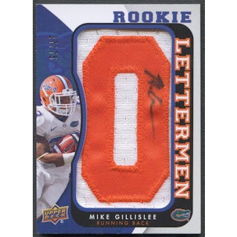 2013 Upper Deck #RLGI Mike Gillislee Rookie Letter "O" Patch Auto #27/75