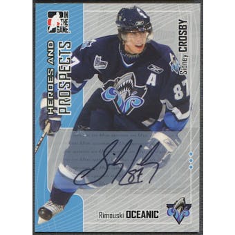 2005/06 ITG Heroes and Prospects #ASC Sidney Crosby Rookie Auto