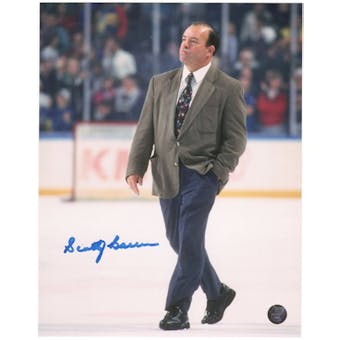 Scotty Bowman Autographed Buffalo Sabres 8x10 Hockey Photo (Ice)