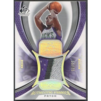 2005/06 SP Game Used #MR Michael Redd Authentic Fabrics Patch #55/75