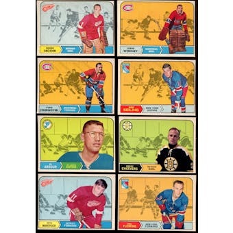 1968/69 O-Pee-Chee Hockey Starter Set Of 109 Cards (EX-MT)
