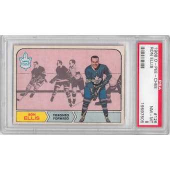 1968/69 O-Pee-Chee Hockey #126 Ron Ellis PSA 8 (NM-MT) *7505